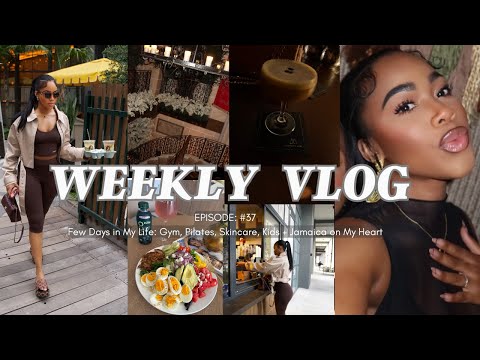 Few Days in My Life: Gym, Pilates, Skincare, Kids + Jamaica on My Heart