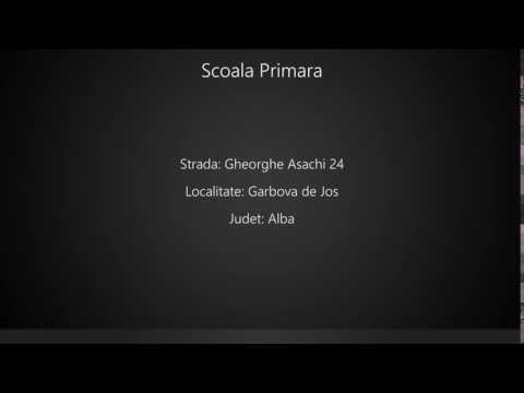 Scoala Primara Garbova de Jos