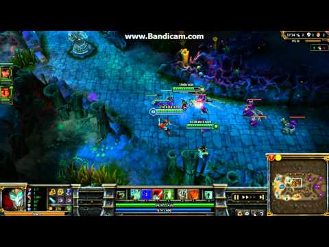 League of Legends Gameplay - Shaco 3 vs. 3 - Part 2 of 5