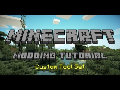 Minecraft Modding 1.5.1-Code Breakdown- Adding Custom Tool Set Part 2