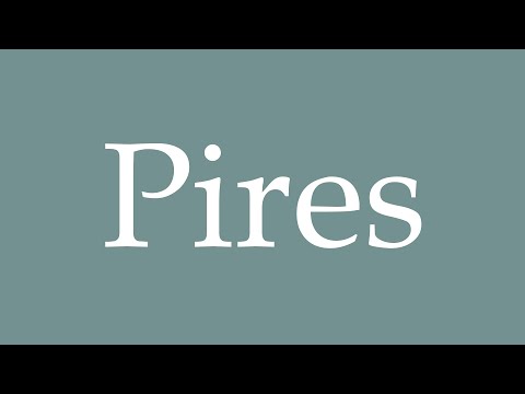 How to Pronounce ''Pires'' (Worst) Correctly in French