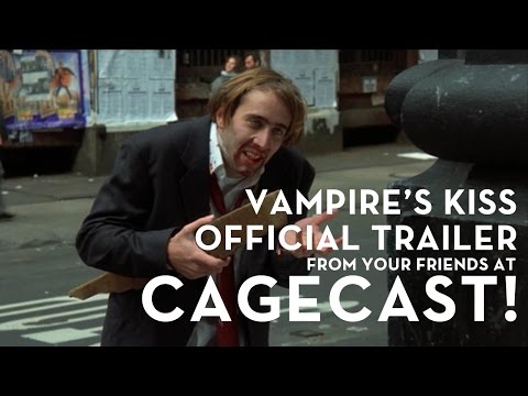 CAGECAST! Nicolas Cage in "Vampire's Kiss" (Official Trailer | 1989)