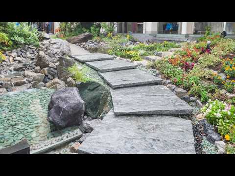 舗装-砂利-床-木-マンゴー-窓-出窓