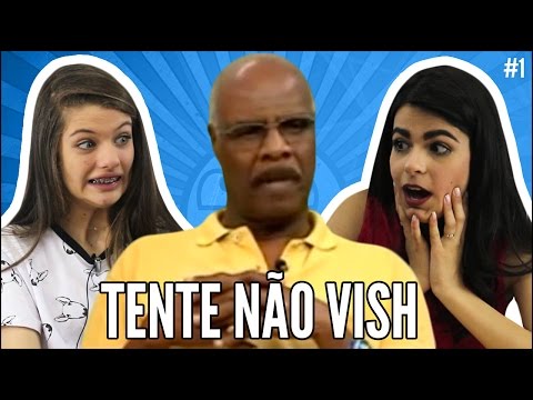JOVENS REAGEM AO DESAFIO "TENTE NÃO VISH" #1 TRETAS NA TV