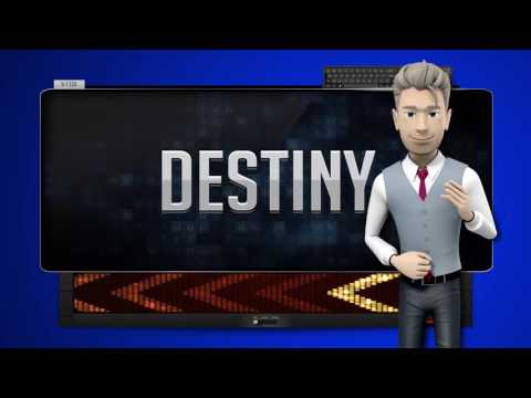 Part of a video titled DESTINY - How to say it Backwards - YouTube