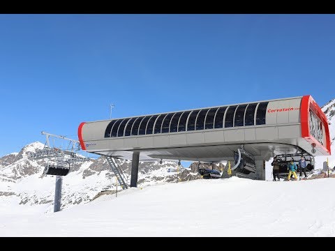 Bartholet Seilbahnen - 6er Sesselbahn Corvatsch Curtinella, Schweiz