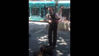Awesome One-Man Band Busker