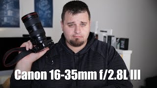Video thumbnail for Canon 16-35mm f/2.8L III First Impressions & Unboxing: Why over the F4? by Eric Rossi