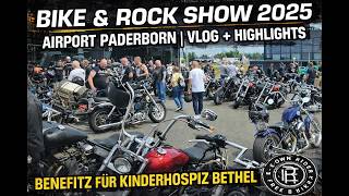 Bike & Rock Show 2025 – Chopper, Oldtimer & Flugzeuge am Airport Paderborn | E-Town Rider Vlog