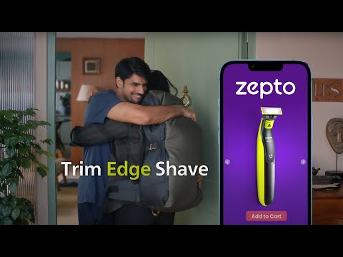 Quick Trims. Quicker Deliveries. | Zepto x Philips