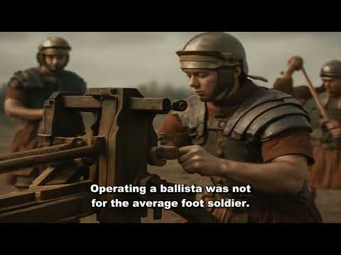 Roman Ballista: The Siege Engine That Shattered Jerusalem – Ancient Warfare Unleashed