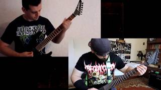 Through The Eyes Of The Dead - Between The Gardens That Bathe In Blood (Guitar Cover)