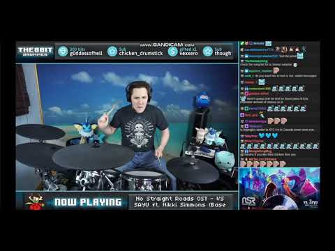 VS. SAYU - no straight roads (Drum Cover) -- The8BitDrummer