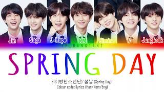 Download lagu BTS (방탄소년단) - Spring Day (봄날) Colour coded lyrics full MV version mp3 Download lagu BTS (방탄소년단) - Spring Day (봄날) Colour coded lyrics full MV version mp3