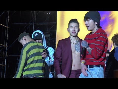 180407 박재범 로꼬 우원재 :: 니가알던내가아냐 Who you? (힙합플레이야 페스티벌)