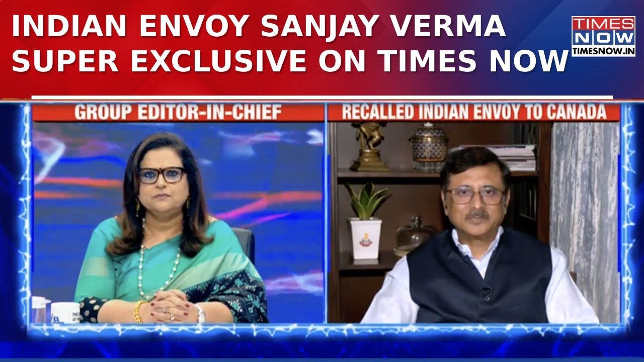 Sanjay Verma's Exclusive Interview With Navika Kumar Amid India-Canada Faceoff | Newshour