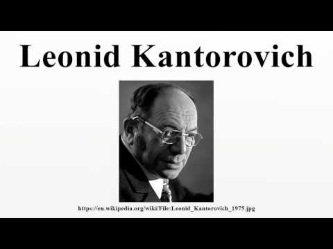 Leonid Kantorovich: The Father of Linear Programming | Vibepedia