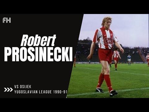 Robert Prosinecki ● Skills ● Crvena Zvezda 5-1 Osijek ● Yugoslavian League 1990-91