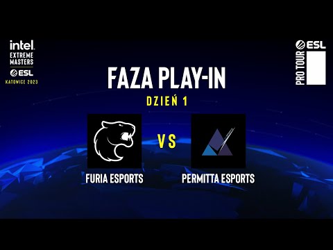 FURIA vs Permitta Esports | Faza Play-in IEM Katowice 2023 | Dzień 1