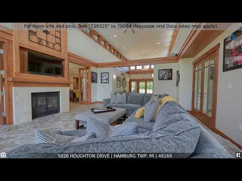 Priced at $1,399,000 - 5026 HOUGHTON Drive, Hamburg Twp, MI 48169