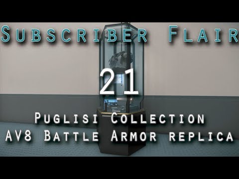 21 Puglisi Collection AV8 Battle Armor Replica (Star Citizen Subscriber Flair)
