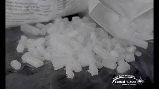 How to safely handle dry ice during a power outage