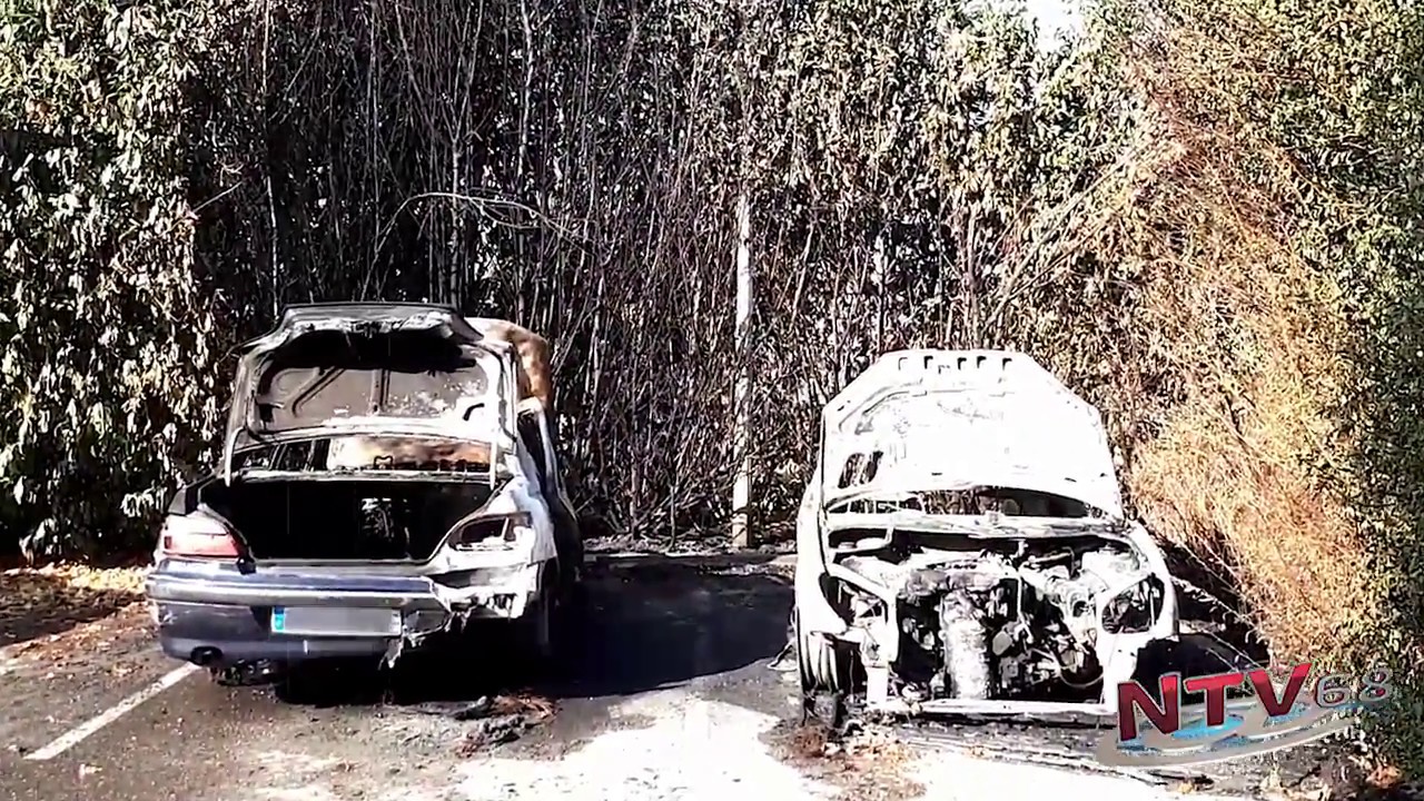 Incendie de véhicules à Wittenheim.