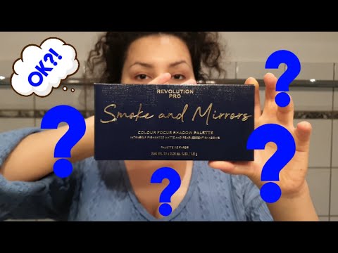 Revolution Pro Colour Focus Smoke & Mirrors Eyeshadow Palette | First Impression | German/Deutsch