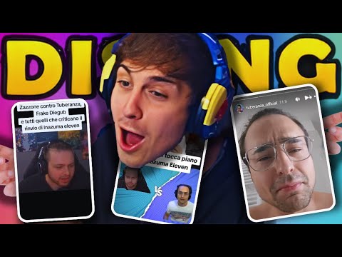 BLUR REACTION al Dissing Zazzone vs Tuberanza 🔥😂 *Guerra Totale*