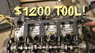 Fiat Variable Valve Actuator Assembly Removal using Special Tool 10259A