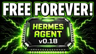 How to Run Hermes Agent FREE Forever!