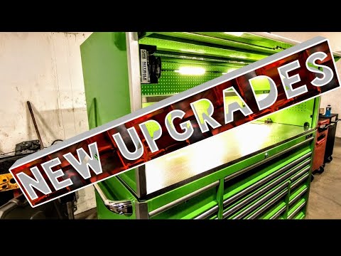 Tool Vault: Montezuma 72" ELITE Tool Box - How to Install Hutch Lights