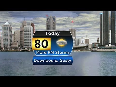 Metro Detroit weather brief for August 3, 2020 -- noon update