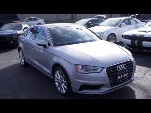 *SOLD* 2015 Audi A3 2.0T Quattro Walkaround, Start up, Tour and Overview