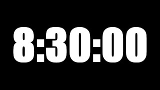 8 HOUR 30 MINUTE TIMER • 510 MINUTE COUNTDOWN TIMER ⏰ LOUD ALARM ⏰