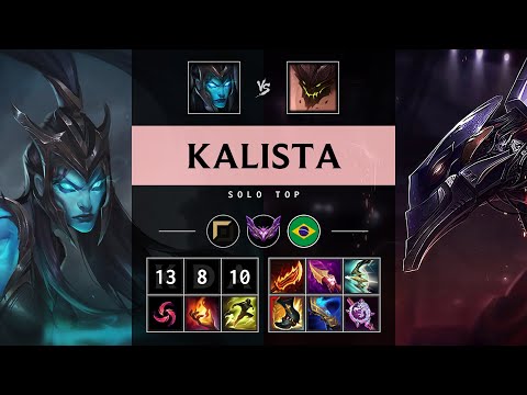 Kalista Top vs Malphite - BR Master Patch 25.17