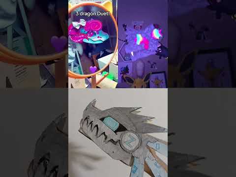 Dragon puppet duet (ft. Cyberis )