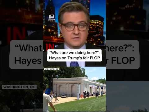 “What are we doing here?”: Hayes on Trump’s fair FLOP