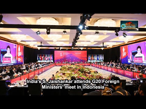 India's S. Jaishankar attends G20 Foreign Ministers' meet in Indonesia