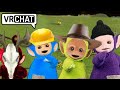 VRChat Funny Moments Teletubbies Hunt A Wendigo NOT FAKE GONE WRONG