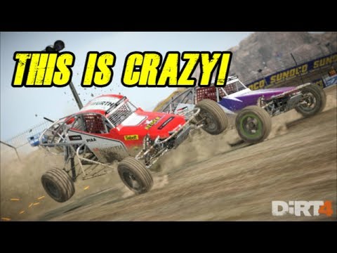 Dirt 4  Landrush Gameplay - CRAZY Buggy Race !  [PC]