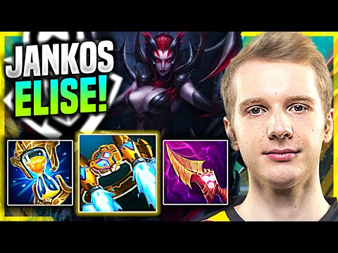 JANKOS PICKS ELISE WITH NEW ITEMS! - G2 Jankos Plays Elise JUNGLE vs Karthus! | Challenger TV