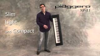 Video thumbnail for Yamaha NP11 Piaggero Portable Digital Piano by Gear4music Guitars
