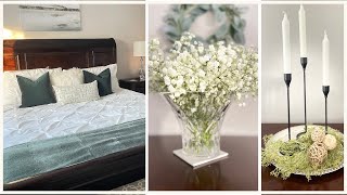 Cozy Winter 2023 Bedroom Decorate with Me | Beautiful Cozy Simple Winter Decor