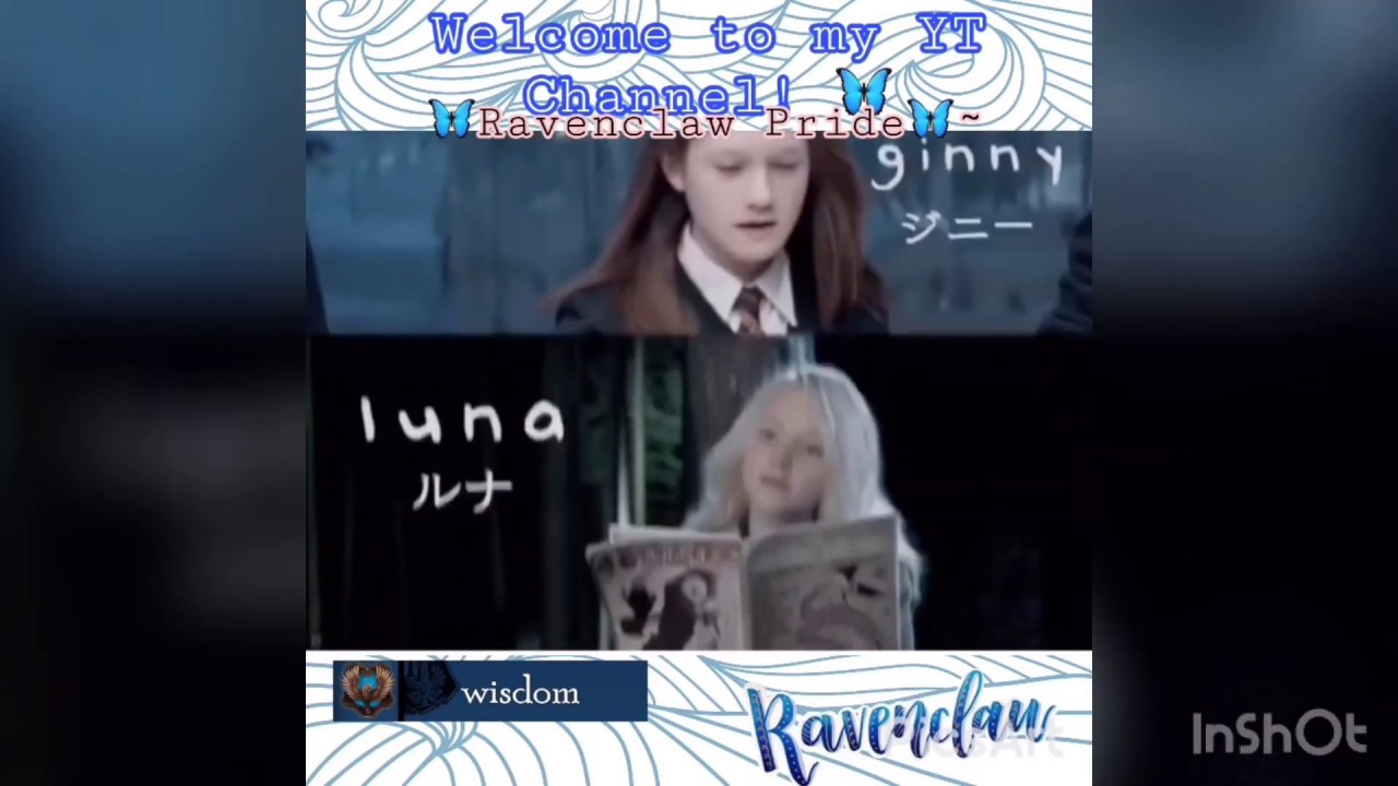 Hope you all like this short Ginny & Luna Video! 🌸