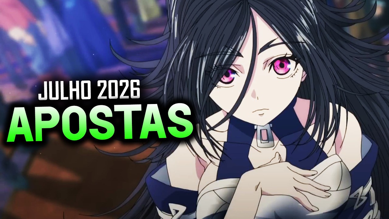 ANIMES QUE VÃO BOMBAR no VERÃO 2026
