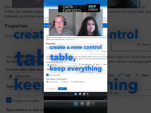 Importing SQL data using a metadata approach with Azure Data Factory