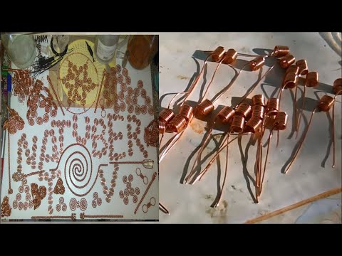 How To Make Coils For Plasma Batteries, Alekz Beads - Free Energy - Keshe Magrav Technology, part 1