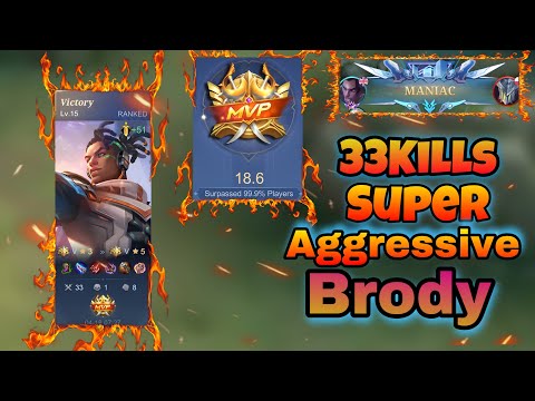 200K+ DMG X2 MANIAC SUPER AGGRESSIVE BRODY BUILD!