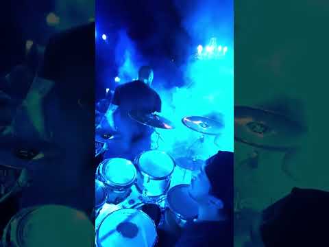 CRYSTAL MOUNTAIN (Death). Drum cover, live with Eternal Putrefaction.